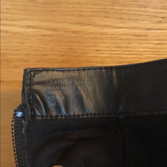 Black Leather Booties - Picture 4 of 6